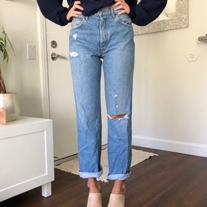 Reformation Natasha High Rise - Tennessee Destroyed Wash